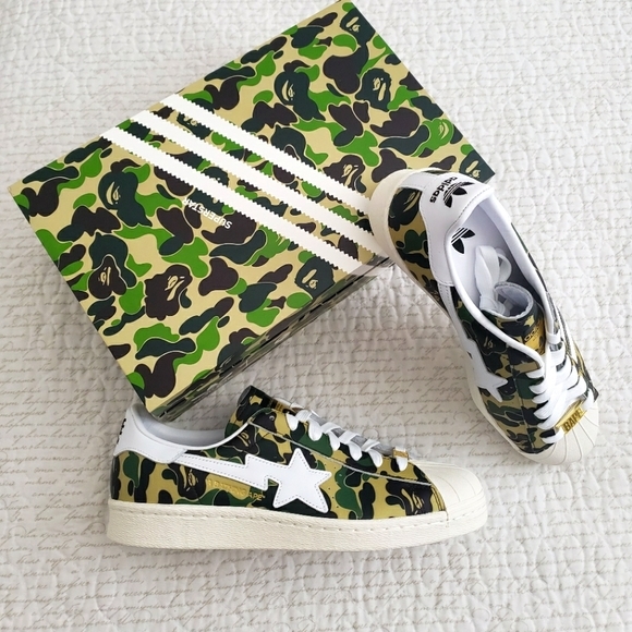 Bape x Adidas Sneakers